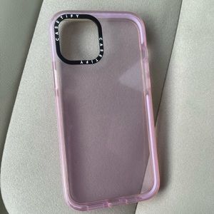 iphone 12 pro max purple clear casetify case